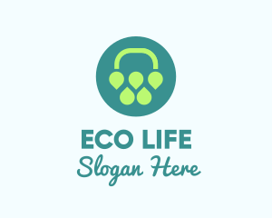 Eco Plant Flower  logo design