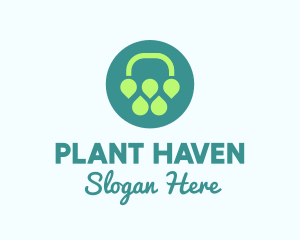 Eco Plant Flower  logo design