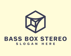 Modern Creative Cube Box logo design