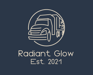 Automobile Haulage Trailer  logo design