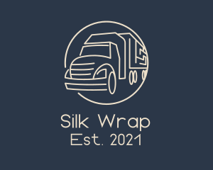 Automobile Haulage Trailer  logo design