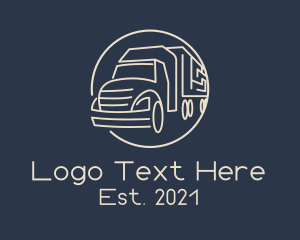 Trailer - Automobile Haulage Trailer logo design