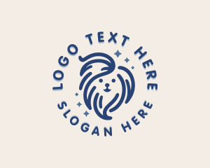 Dog Pet Care Grooming logo