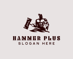 Strong Hammer Man logo