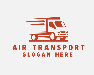 Fast Speed Truck logo design