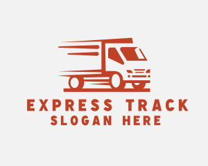 Fast Speed Truck logo design