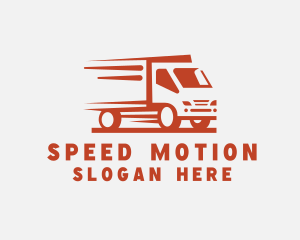 Fast Speed Truck logo design