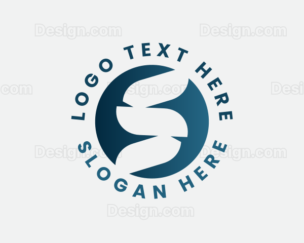 Media Tech App Letter S Logo