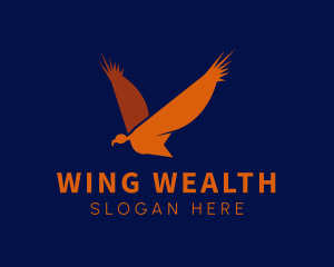 Orange Vulture Wing logo