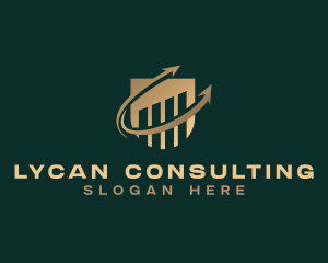 Financial Graph Consultant logo design