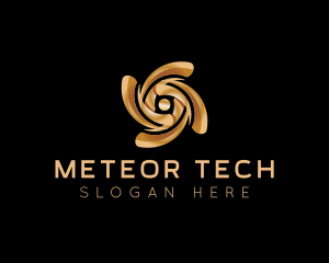 Tech Cyber Motion logo design