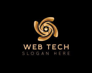 Tech Cyber Motion logo design