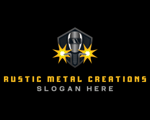 Welding Metalwork Fabrication logo design