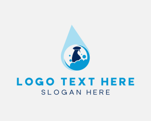 Water Droplet Cleaning Sprayer logo