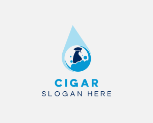 Water Droplet Cleaning Sprayer logo