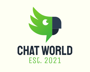 Green Parrot Chat logo