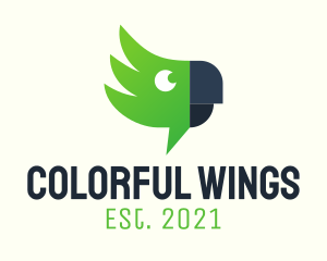 Green Parrot Chat logo
