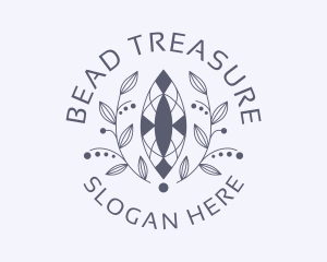 Luxury Wreath Gem logo design