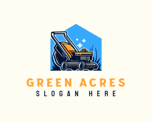 Lawn Mower Equipment Gardening logo