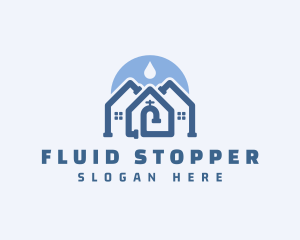 Water Faucet House Plumbing logo