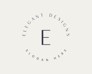 Elegant Fashion Boutique logo design