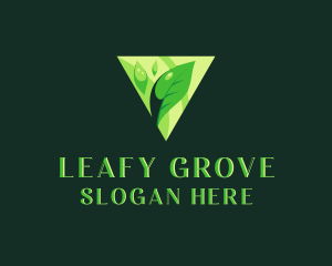 Botanical Plant Leaves logo