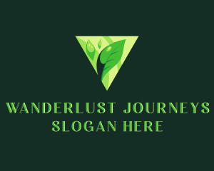 Botanical Plant Leaves logo