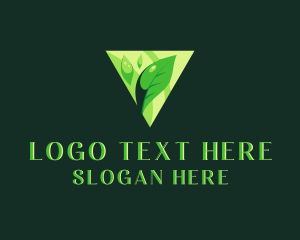 Leaves - Botanical Plant Leaves logo design