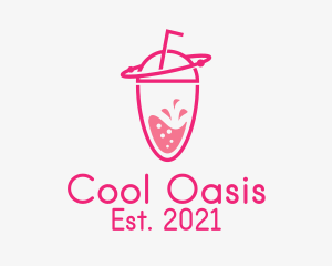 Pink Orbit Refreshment  logo