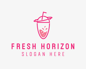 Pink Orbit Refreshment  logo