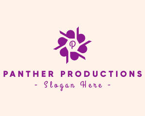 Flower Note Pattern logo design