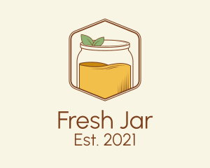 Natural Kombucha Jar logo