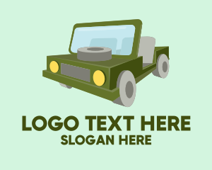 Green Safari Jeep  logo