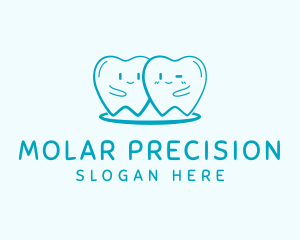 Happy Molar Teeth logo