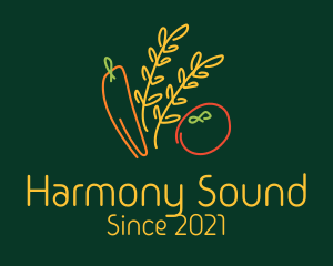 Organic Vegetable Harvest logo