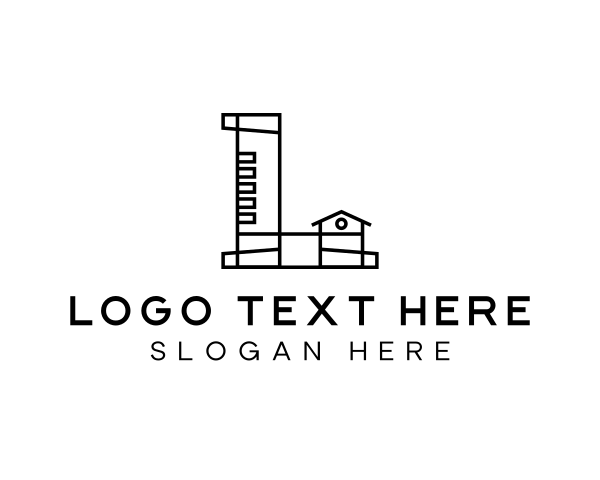 Letter L logo example 2