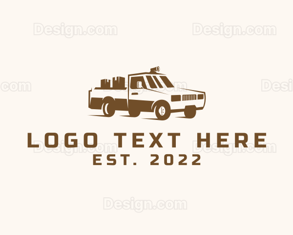 Farm Truck Vehicle Logo