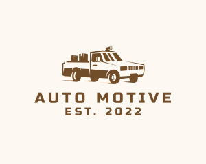 Farm Truck Vehicle logo design