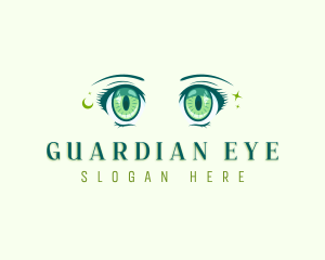 Anime Eye Beauty logo design