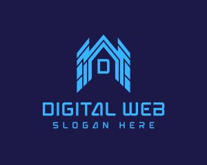 Digital Tech House logo design