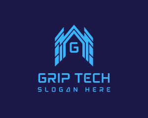 Digital Tech House logo design