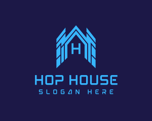 Digital Tech House logo design