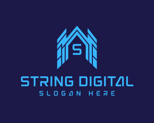 Digital Tech House logo design