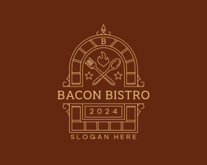 Oven Bistro Diner logo design