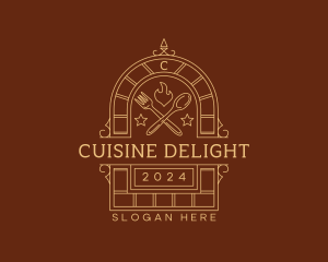 Oven Bistro Diner logo design