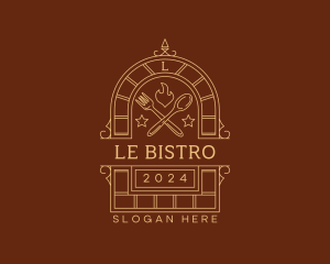 Oven Bistro Diner logo design