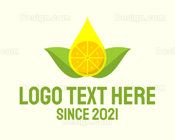 Citrus Lemon Juice Logo