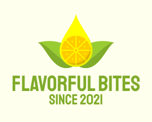 Citrus Lemon Juice logo design