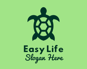 Green Sea Turtle  logo design