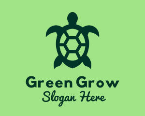 Green Sea Turtle  logo design